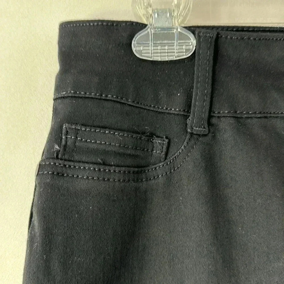 Sandpiper Women’s Black Five Pocket Stretch Straight Leg Pants Size 14 - Picture 7 of 14